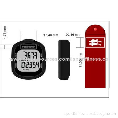 2014 Popular 3D G-sensor pedometer with PC software